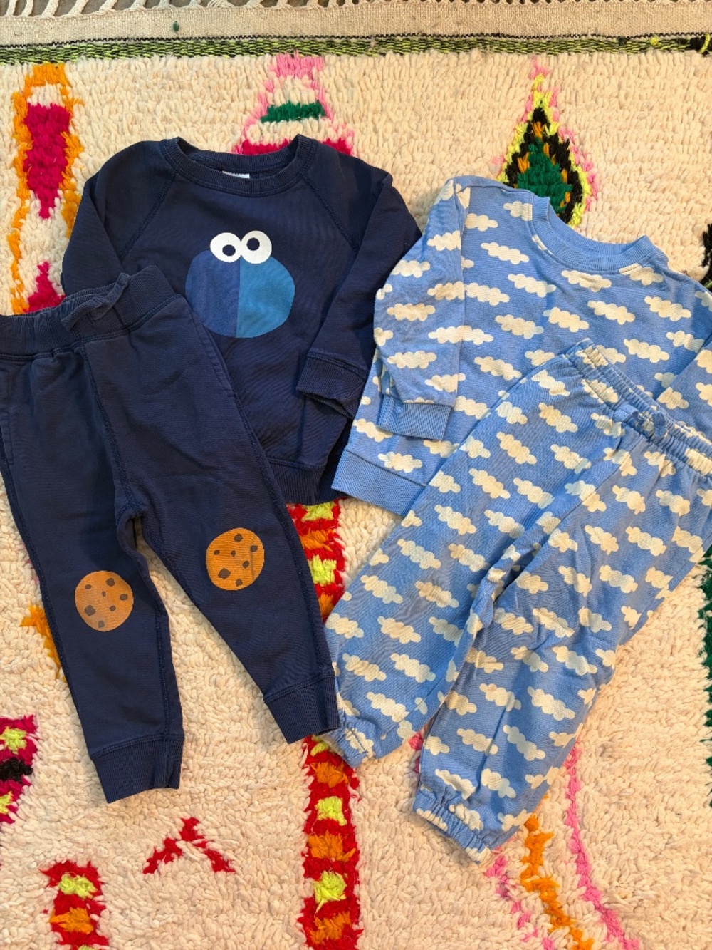 Hannah Andersson - Two Sweatsuits - 3T